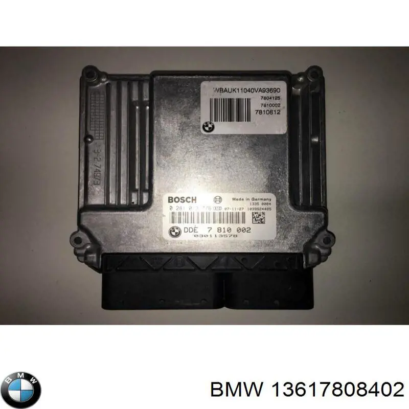  Centralina Del Motor / Modulo De control Del Motor (ecu) para BMW 1 E81, E87