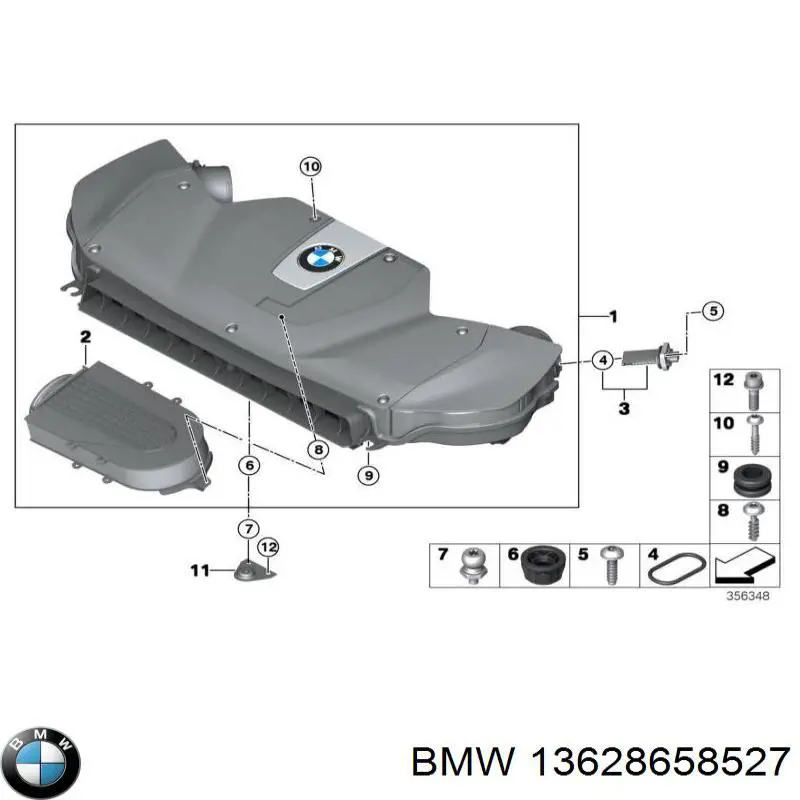 13628658527 BMW sensor de flujo de aire/medidor de flujo (flujo de aire masibo)