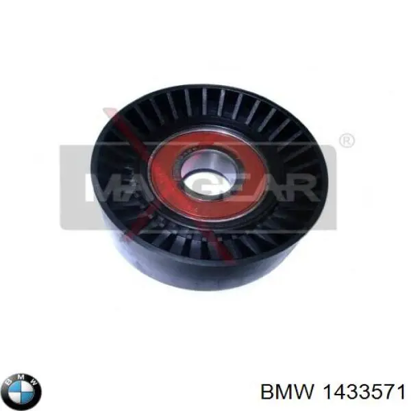 1433571 BMW tensor de correa, correa poli v