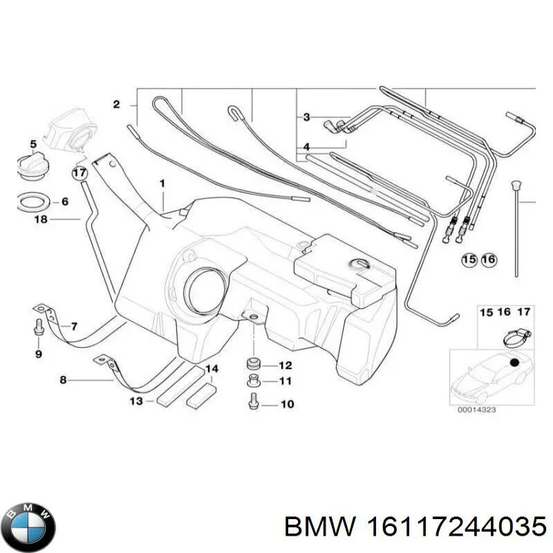 16117244035 BMW 