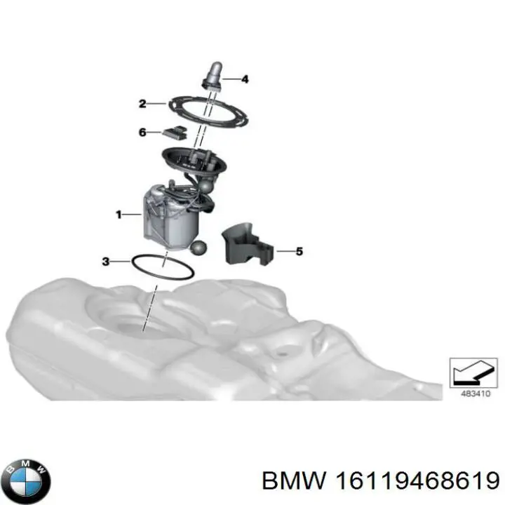 16119468619 BMW 