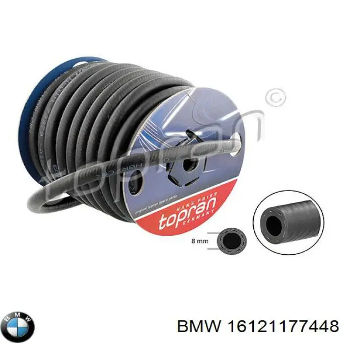 16121176779 BMW manguera de combustible, universal