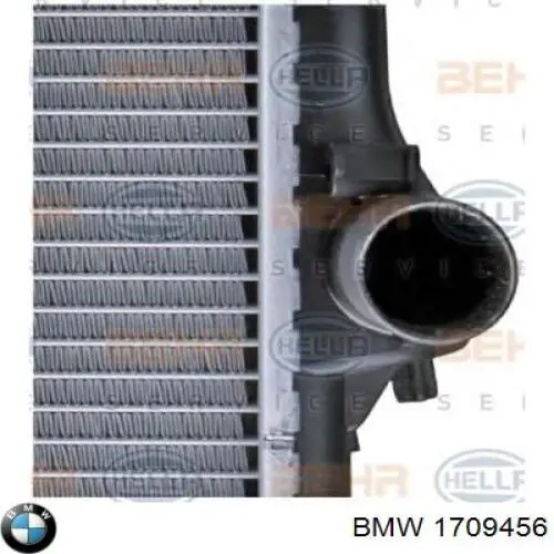 1709456 BMW radiador refrigeración del motor