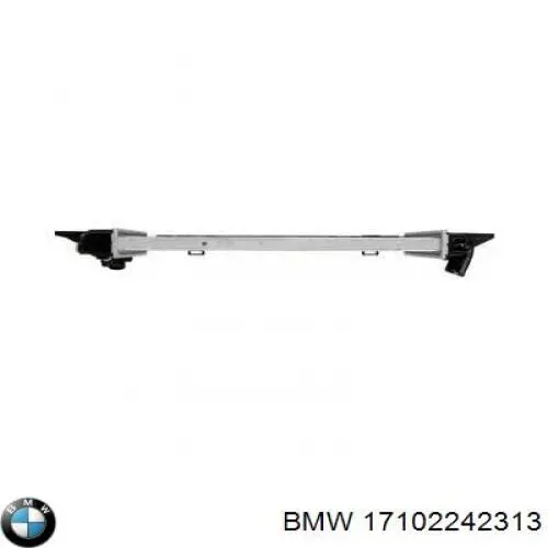 17111723824 BMW radiador refrigeración del motor