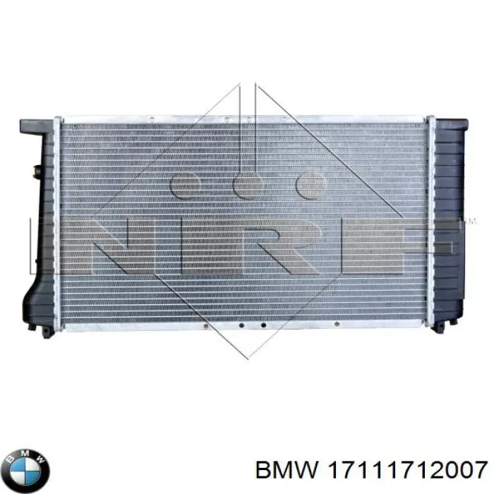 17111712007 BMW radiador refrigeración del motor