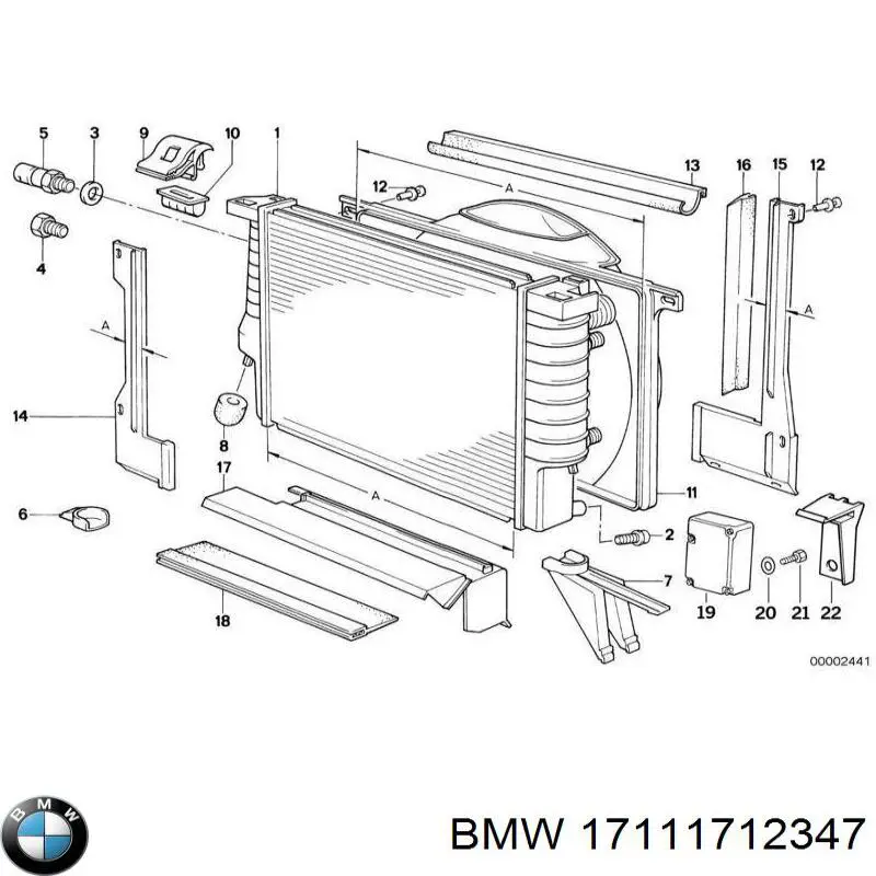 17111712347 BMW 