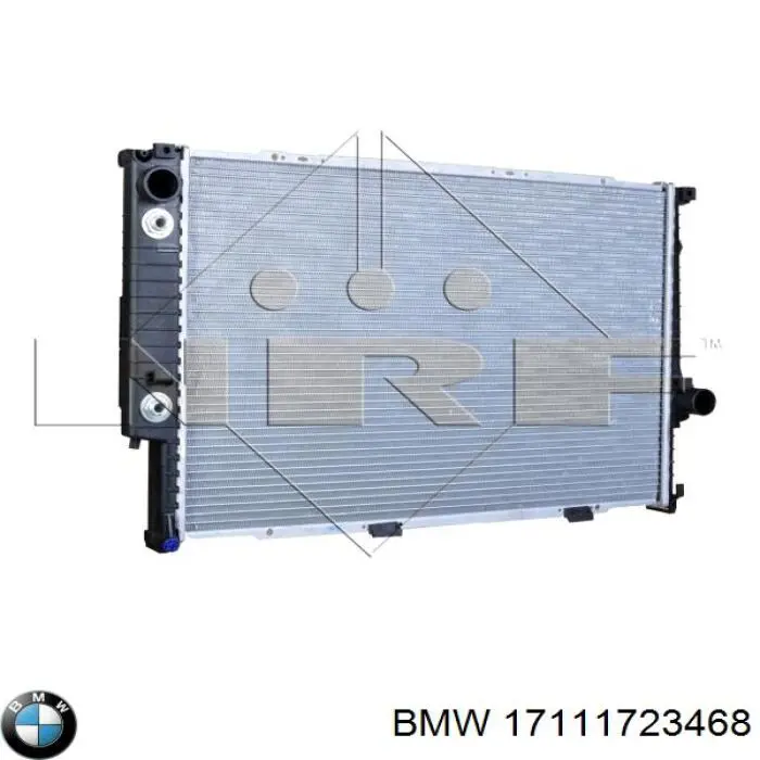 17111723468 BMW radiador refrigeración del motor