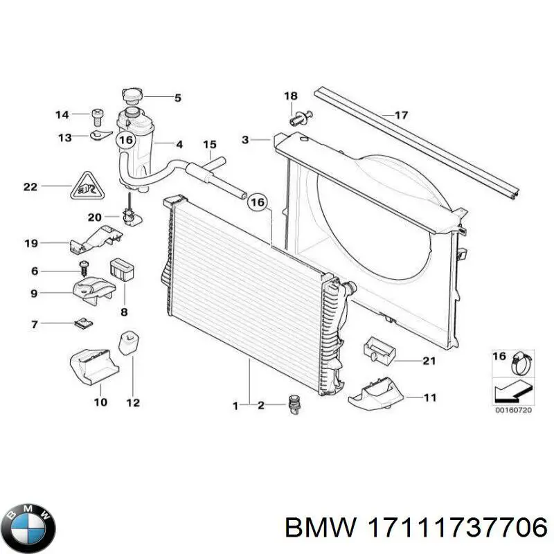 17111737706 BMW 