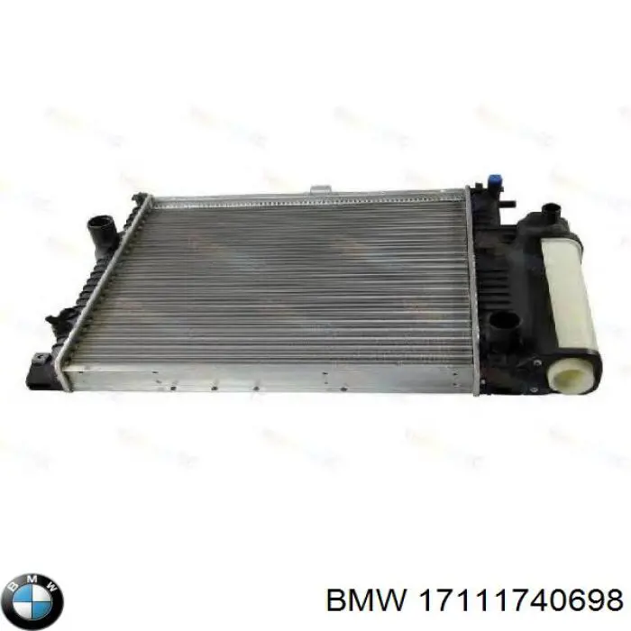 17111740698 BMW radiador refrigeración del motor