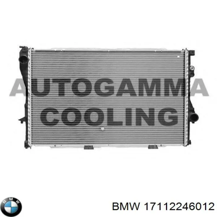 17112246012 BMW radiador refrigeración del motor