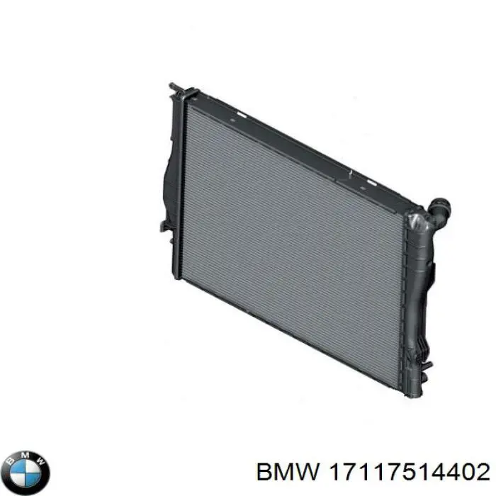  Soporte del radiador superior para BMW X5 E53