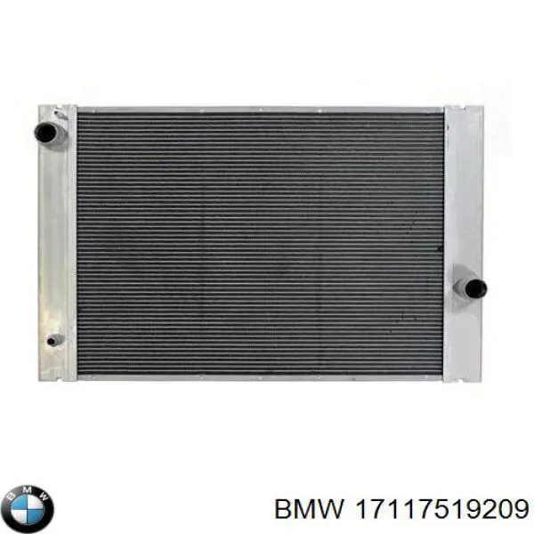 17117519209 BMW radiador refrigeración del motor