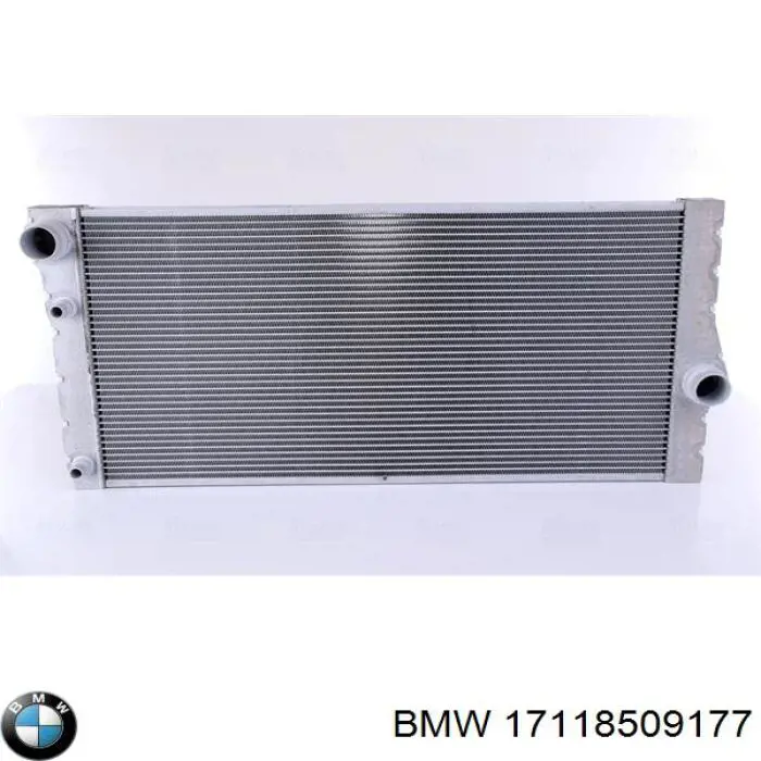 17118509177 BMW radiador refrigeración del motor