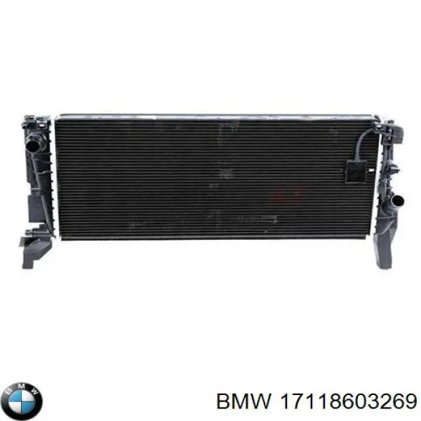 17118603269 BMW radiador refrigeración del motor