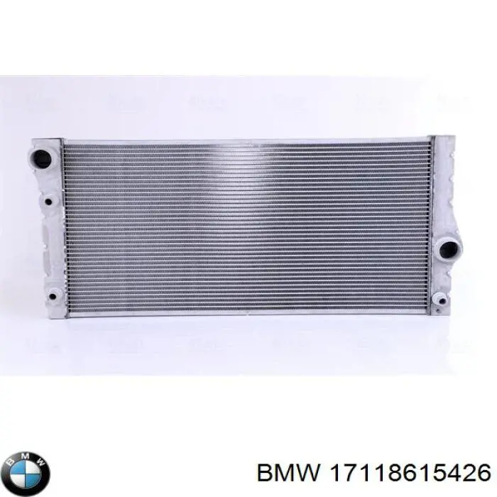 17118615426 BMW radiador refrigeración del motor