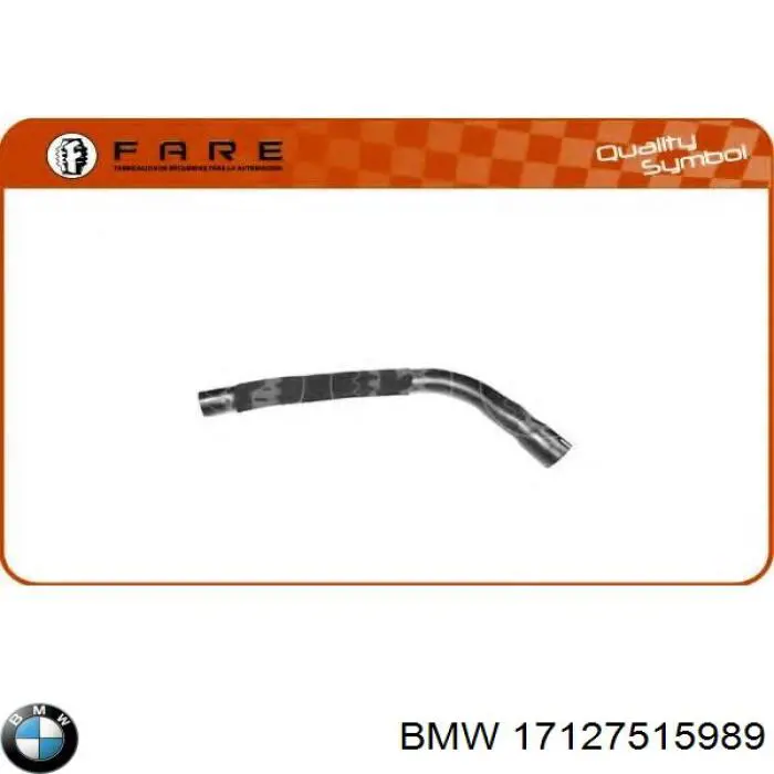 17127515989 BMW manguera (conducto del sistema de refrigeración)