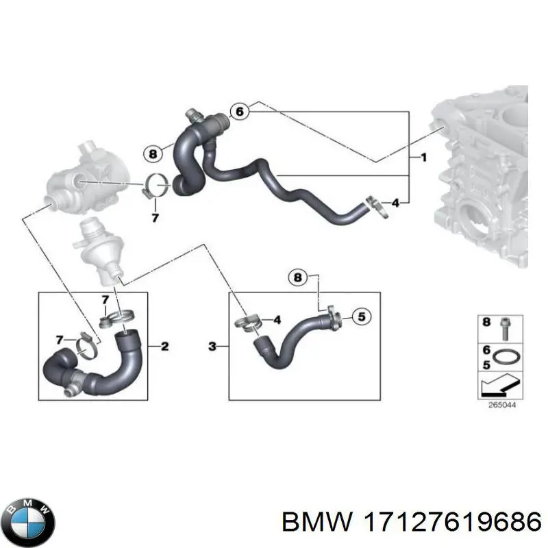 17127619686 BMW 