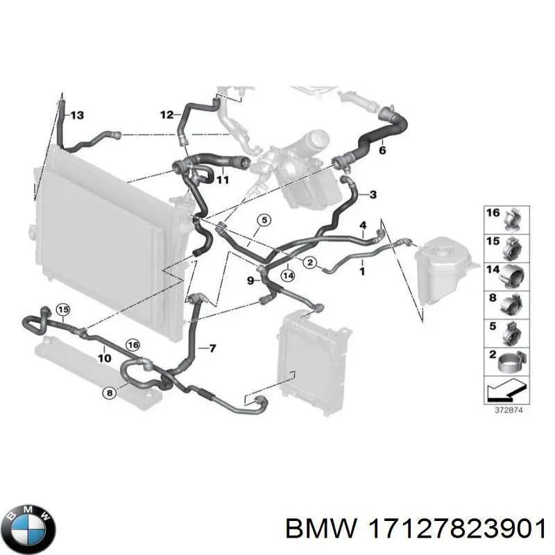 17127823901 BMW 