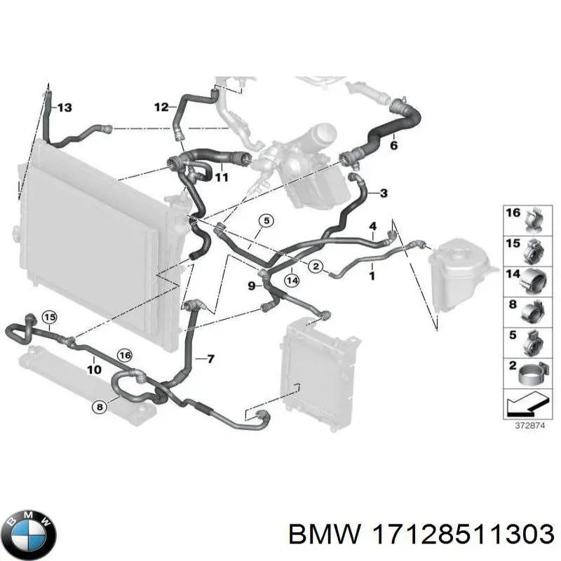 17128511303 BMW 