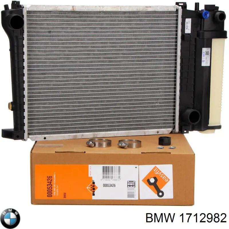 1712982 BMW radiador refrigeración del motor