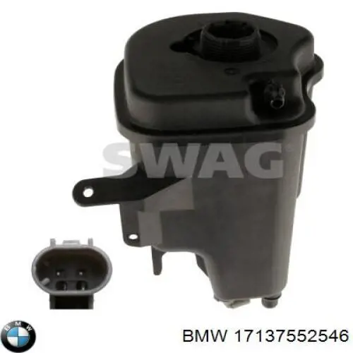 17137552546 BMW botella de refrigeración