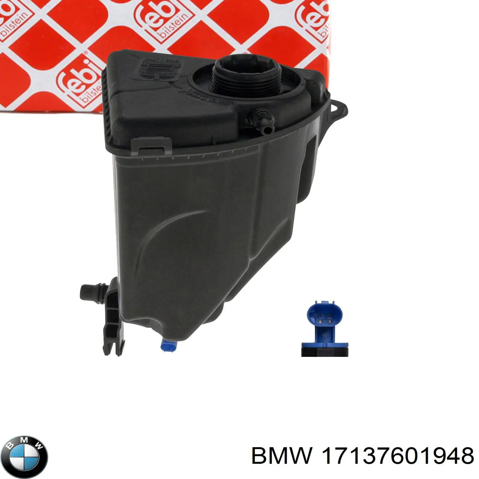 17137601948 BMW botella de refrigeración