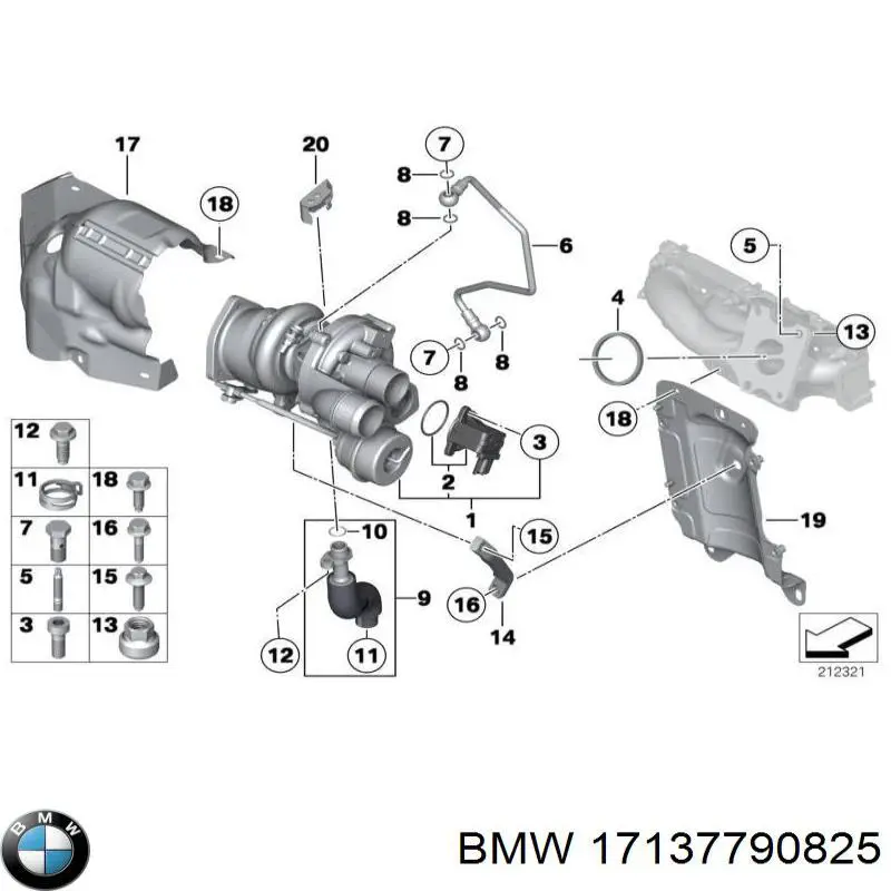 17137790825 BMW 