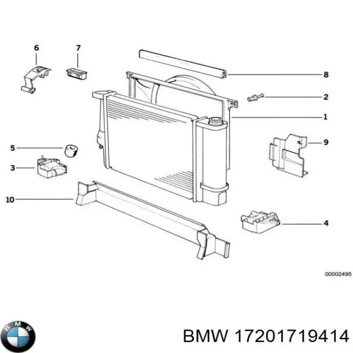 17201719414 BMW 