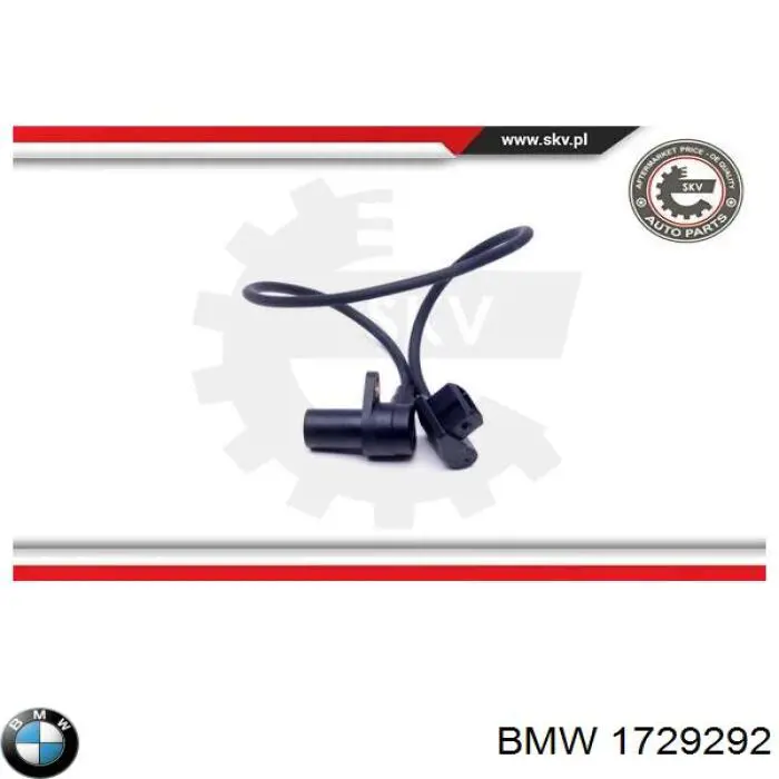 1729292 BMW sensor de posición del cigüeñal