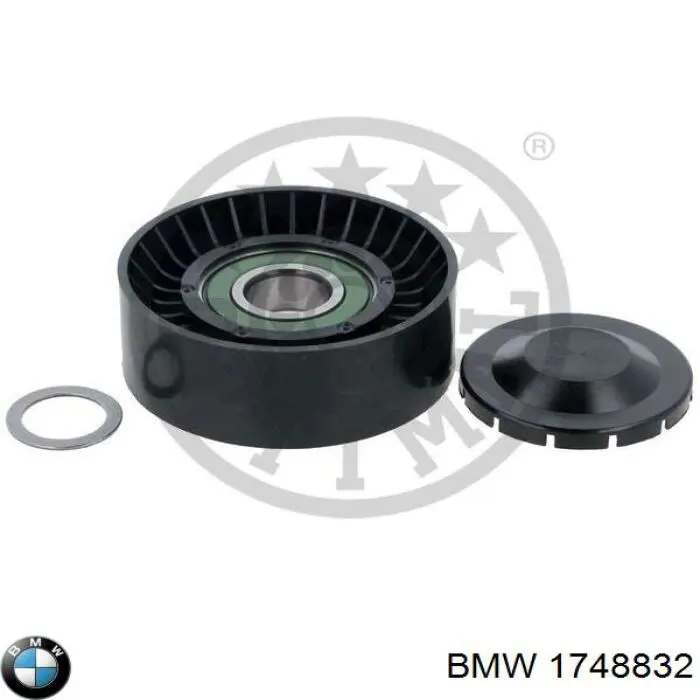 1748832 BMW tensor de correa, correa poli v