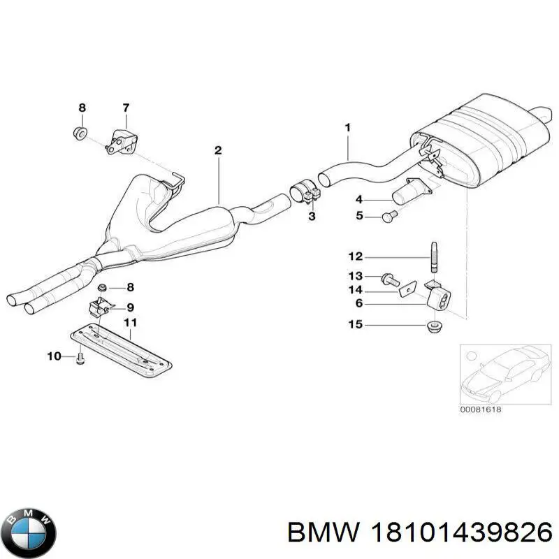 18101439826 BMW 