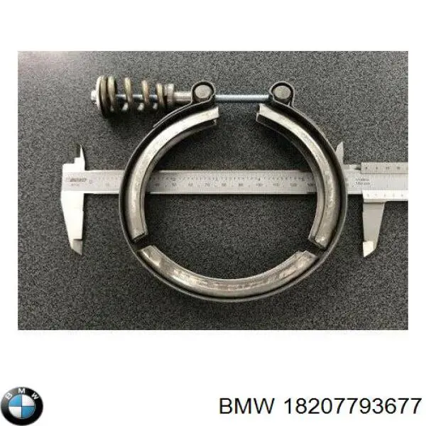  Abrazadera Del Colector De Escape para BMW 3 E46