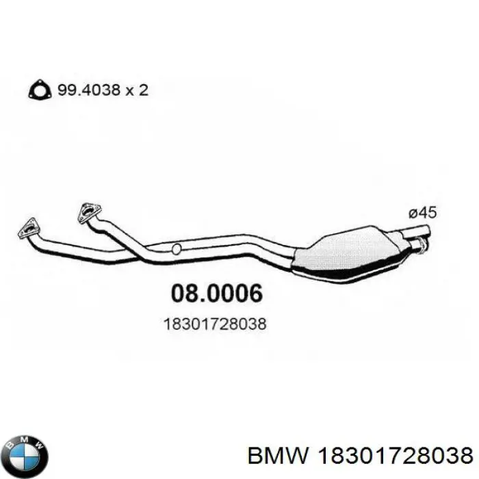 18301728038 BMW 