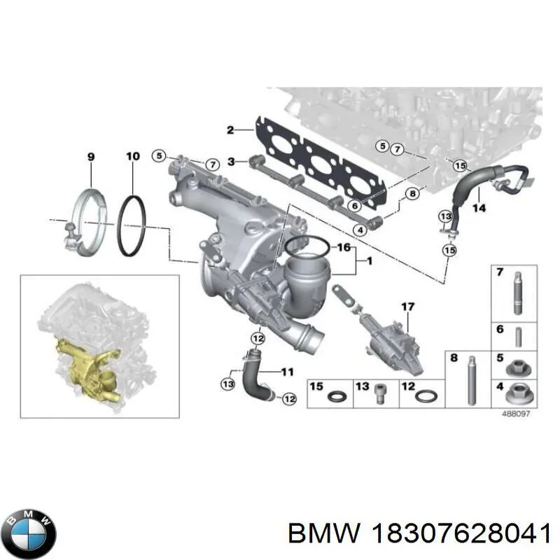 18307628041 BMW 