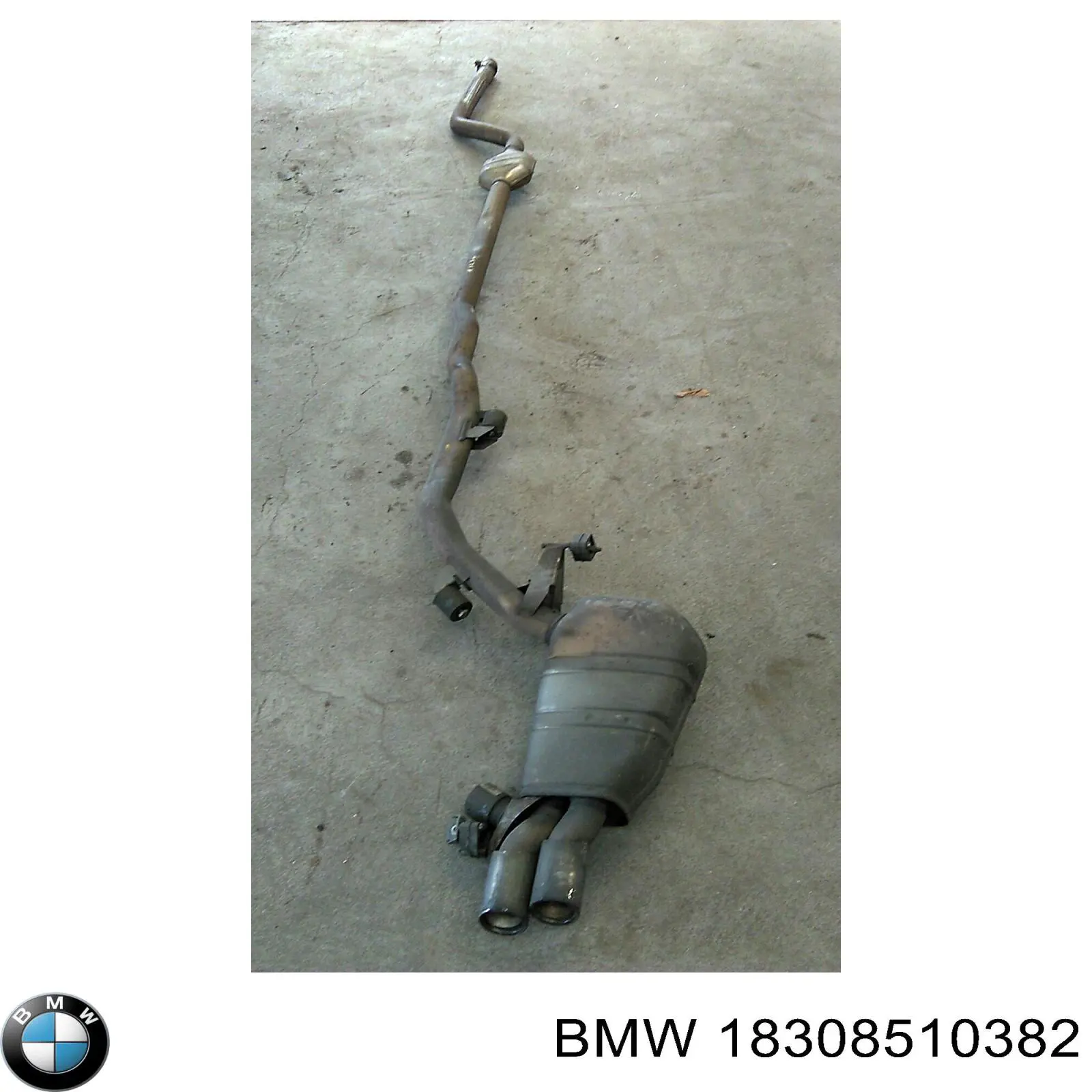  Silenciador posterior para BMW 5 F10