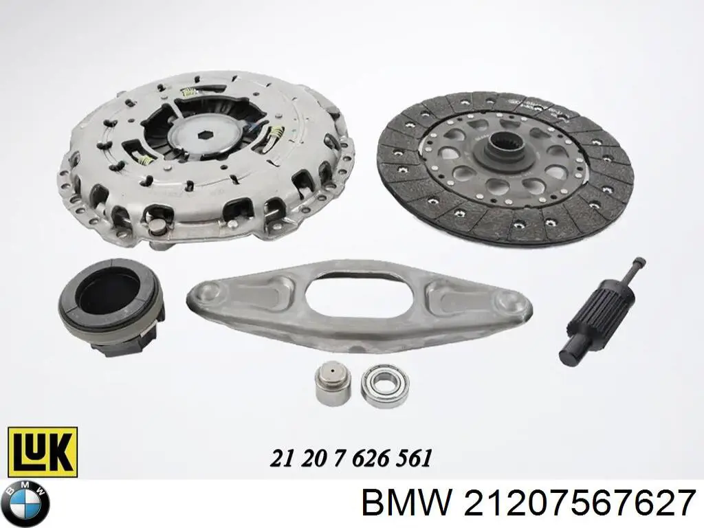  Kit de embrague (3 partes) para BMW 5 E60