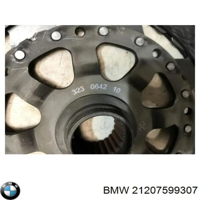 21207599307 BMW kit de embrague (3 partes)