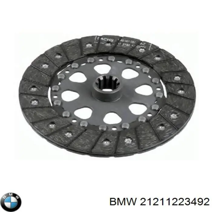 21211223492 BMW disco de embrague