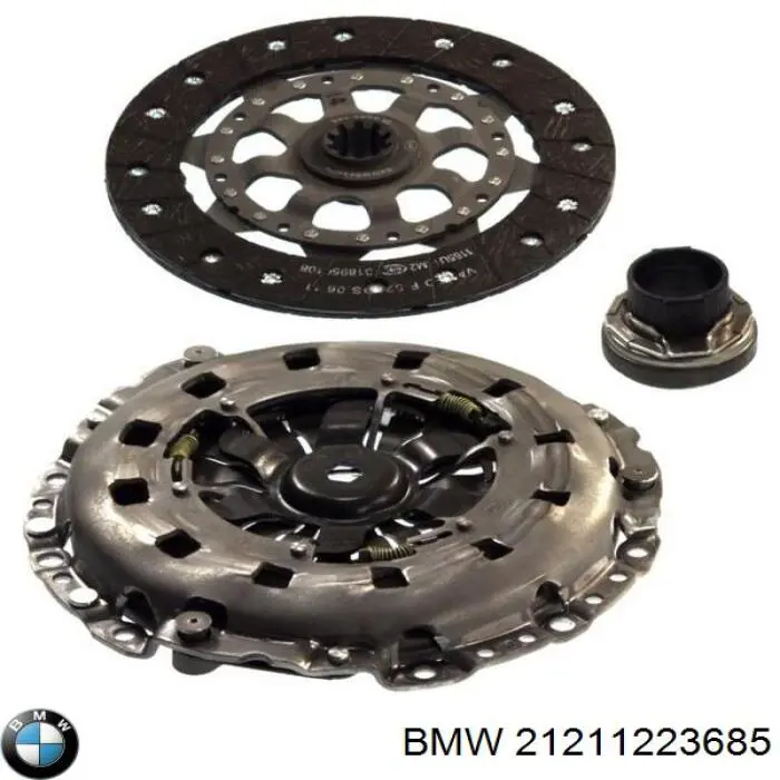 21211223685 BMW kit de embrague (3 partes)