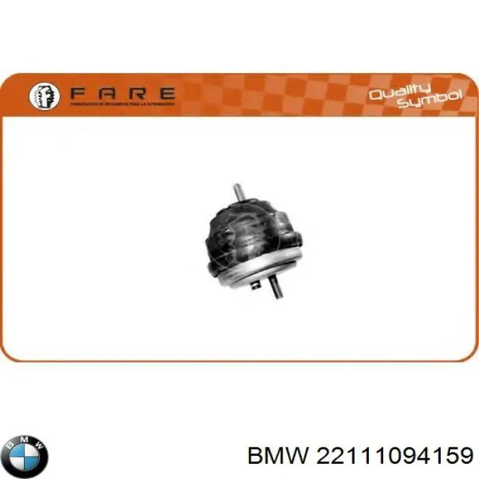 22111094159 BMW almoahada (soporte Del Motor Izquierda / Derecha)