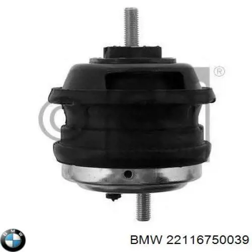 22116750039 BMW soporte motor izquierdo