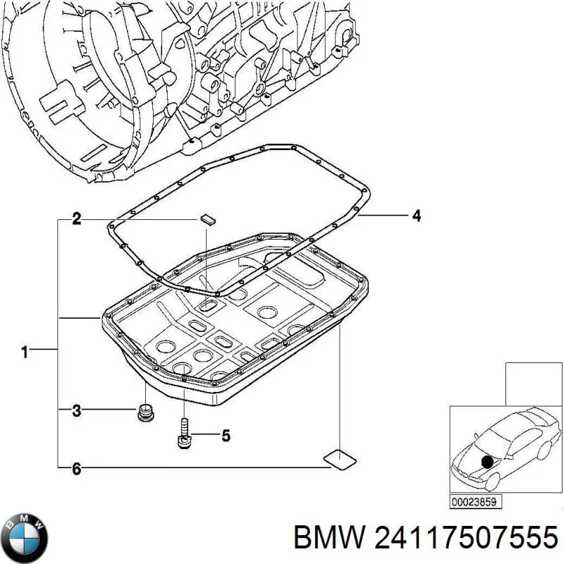 24117507555 BMW 