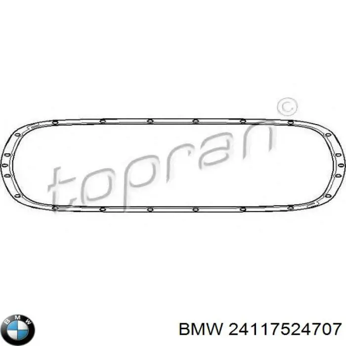 24117524707 BMW junta, cárter de aceite, caja de cambios