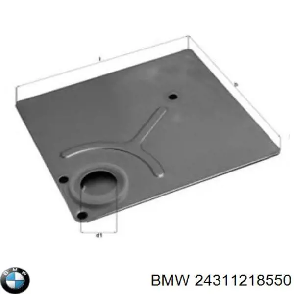 24311218550 BMW filtro hidráulico, transmisión automática