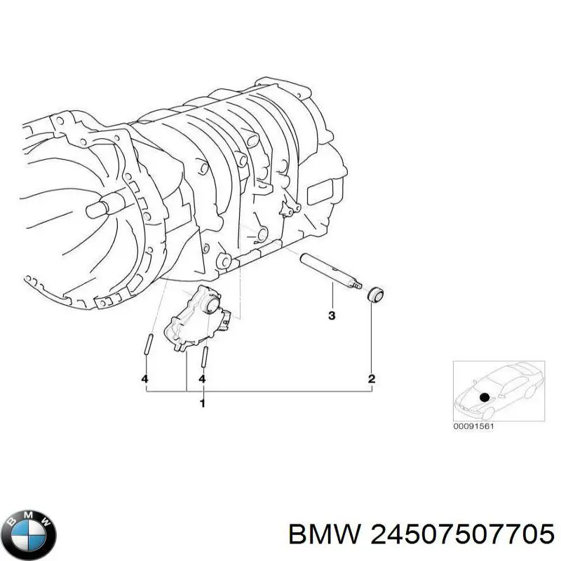 24507507705 BMW 