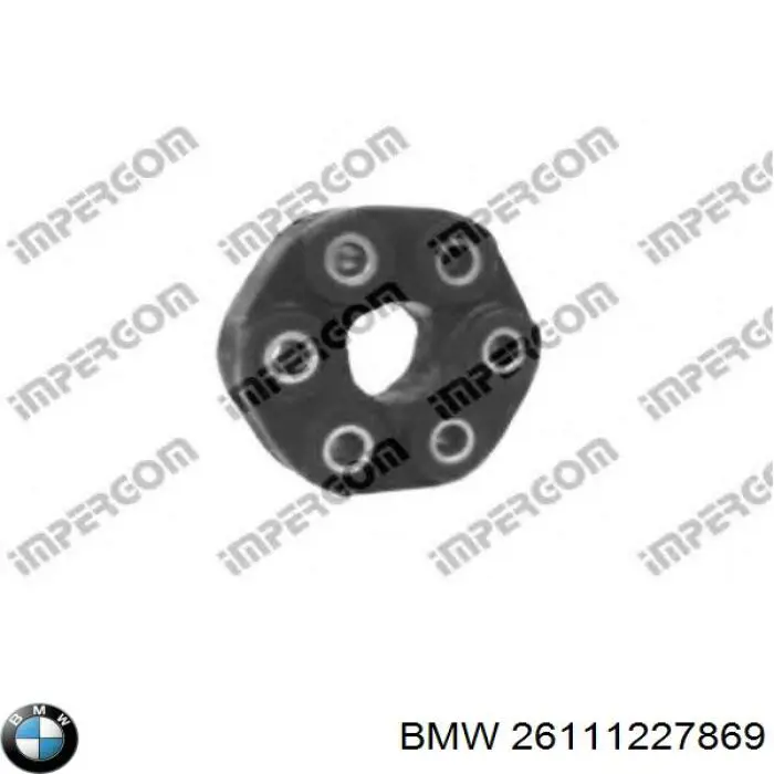 26111227869 BMW articulación, árbol longitudinal, delantera