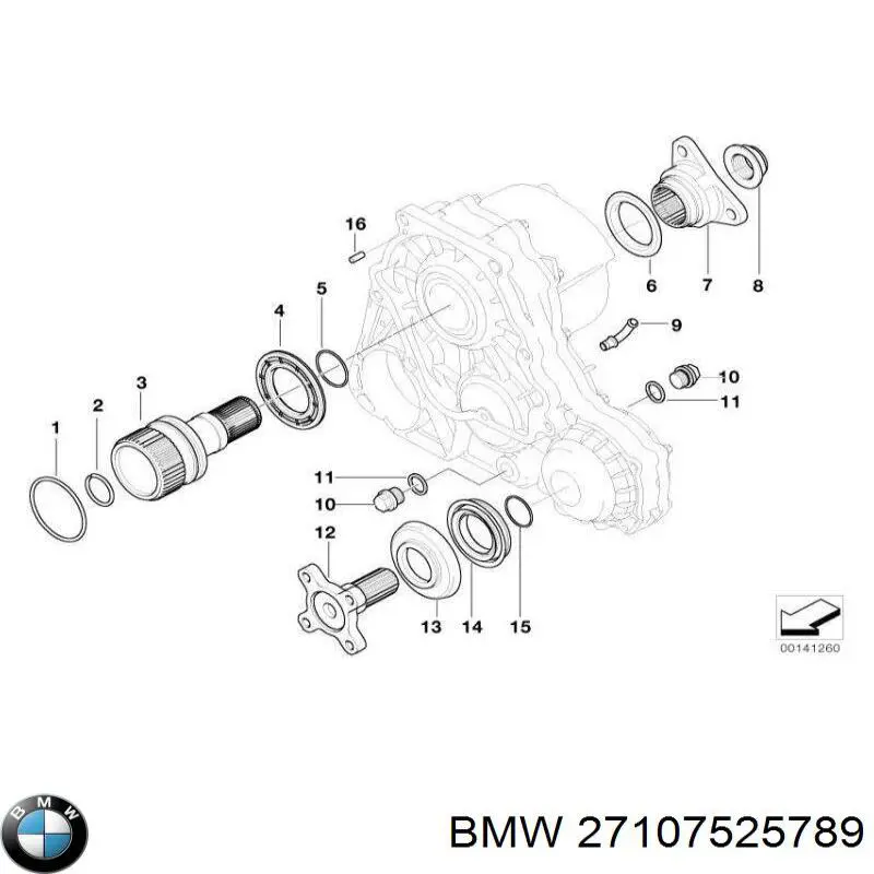 27107525789 BMW 