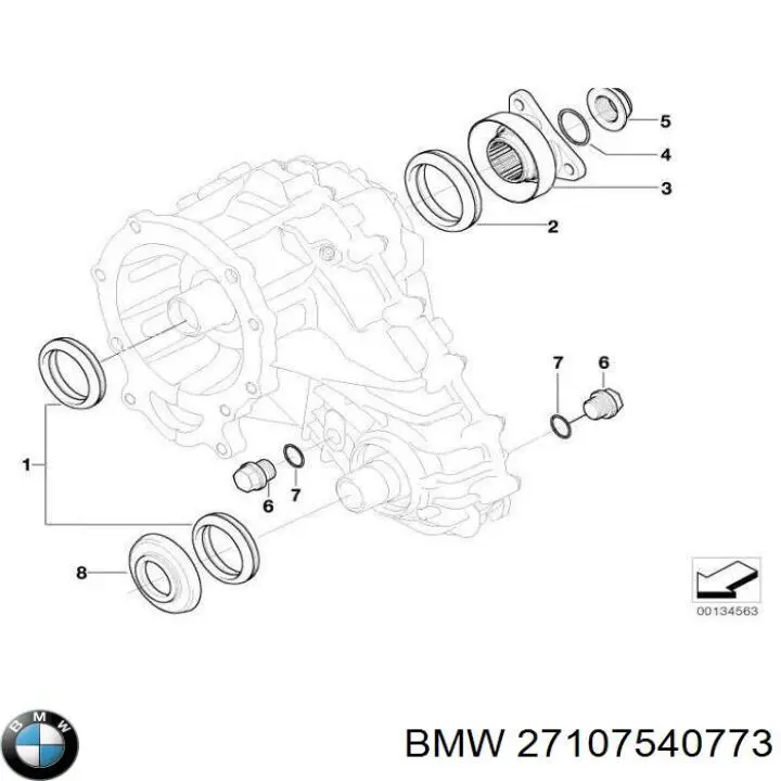 27107540773 BMW 