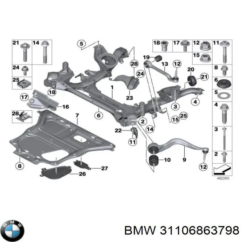 31106863798 BMW 