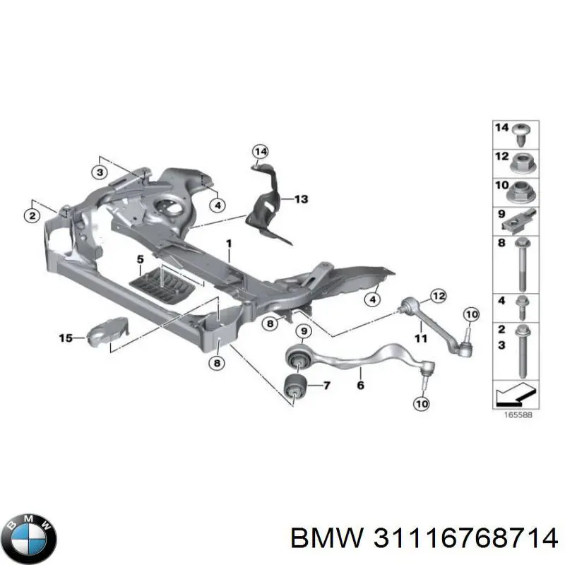 31116768714 BMW 